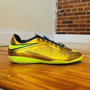 Nike Neymar Hypervenom Phelon Premium NJR IC Gold Coin Size 9.5 Men’s Shoes